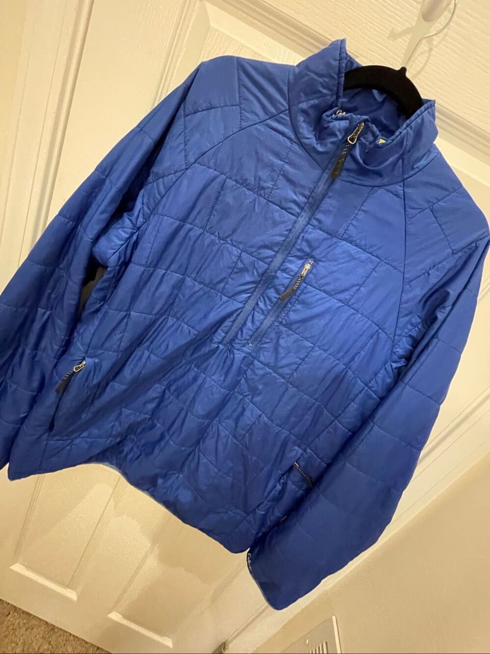 Cabela’s PrimaLoft Packable Puffer Jacket Blue Size Unknown 25” Pit to Pit Large